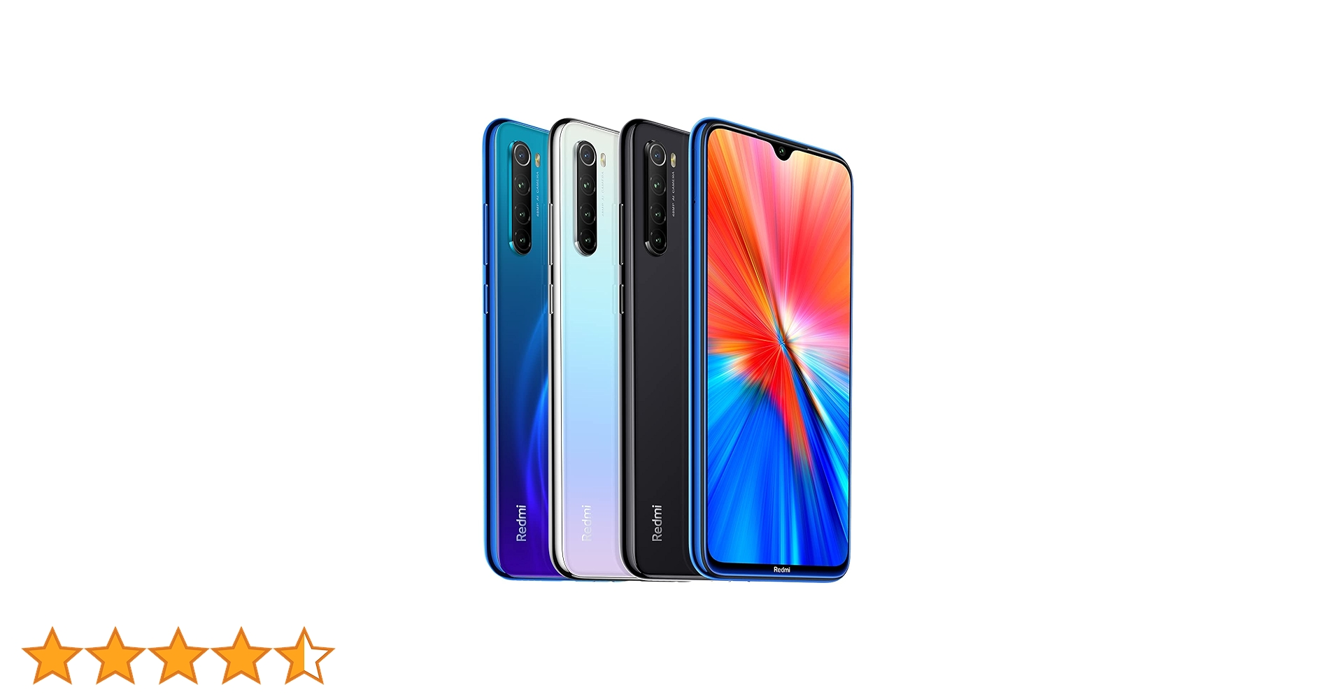 Xiaomi Redmi Note 8 (2021) 4GB/64GB White (Moonlight White